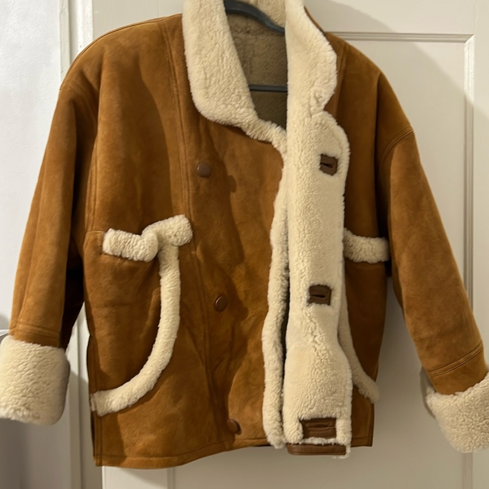 Sandro shearling jacket